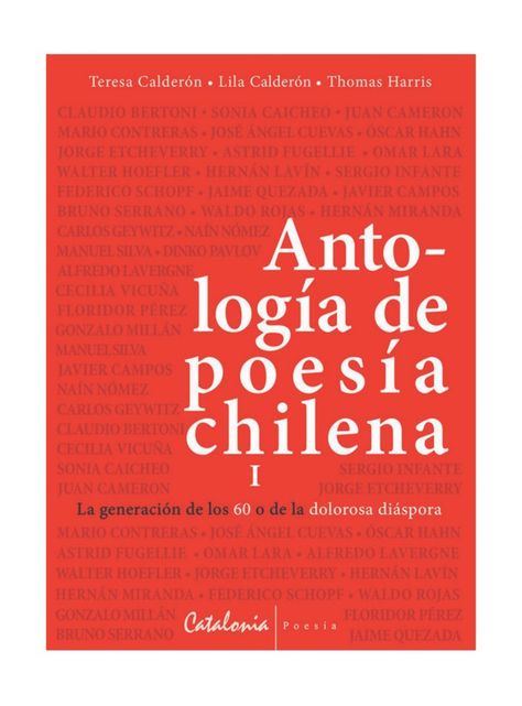 ANTOLOGIA DE POESIA CHILENA VOL.1 GEN. DEL 60-0