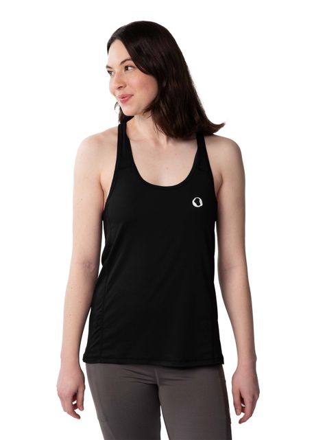 Polera Musculosa Mujer - Negro-0