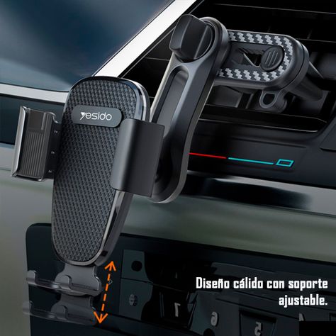Soporte Holder Para Celular Tipo Rejilla 360 Yesido C105-1
