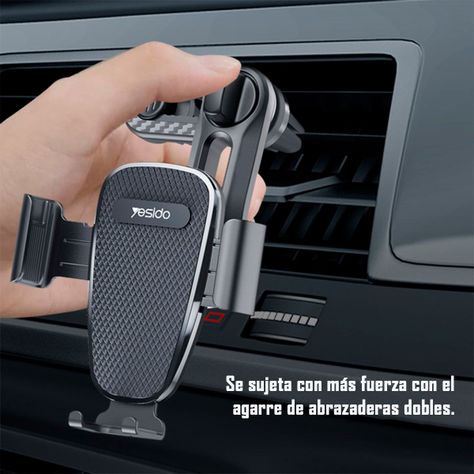 Soporte Holder Para Celular Tipo Rejilla 360 Yesido C105-4