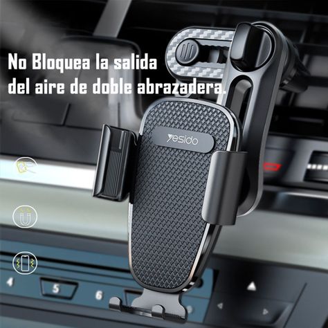 Soporte Holder Para Celular Tipo Rejilla 360 Yesido C105-5