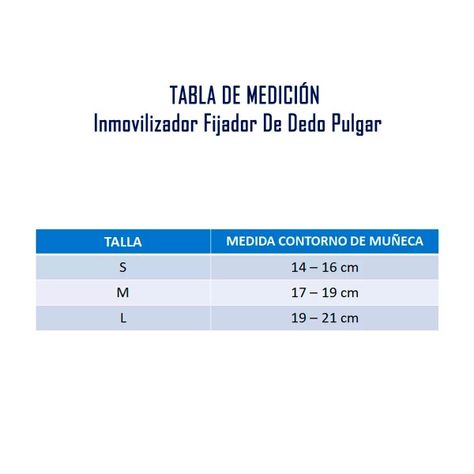 Inmovilizador Fijador De Dedo Pulgar Talla S Izquierda-3