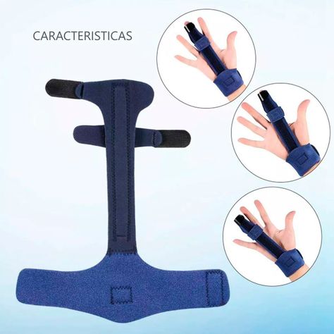 Inmovilizador Dedo Adulto Para Indice Medio Anular Ajustable-3