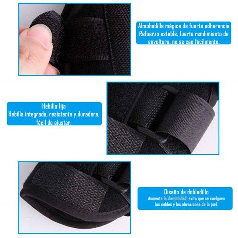 Muñequera Con Fijador Dedo Pulgar Tallla M Derecha-2