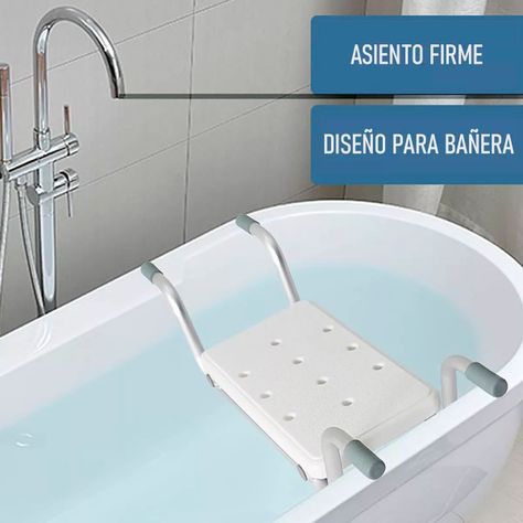 Silla Asiento Interior Para Tina Sin Respaldo Adulto Mayor 605E-5