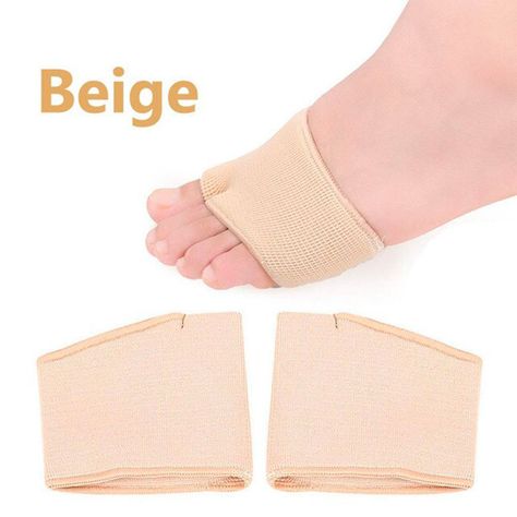 Par Almohadillas Metatarsianas Dedos Pies Piel Talla L-6
