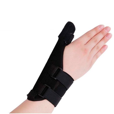 Muñequera Con Fijador Dedo Pulgar Tallla S Derecha-0