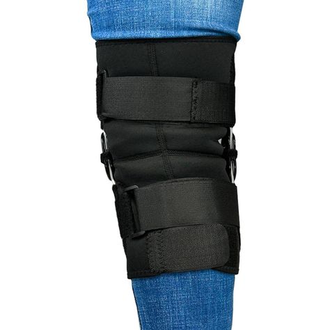 Rodillera Policéntrica Con Barras Laterales Ajustable Talla XL-4