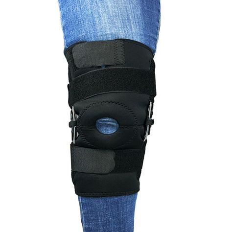 Rodillera Policéntrica Con Barras Laterales Ajustable Talla XL-6