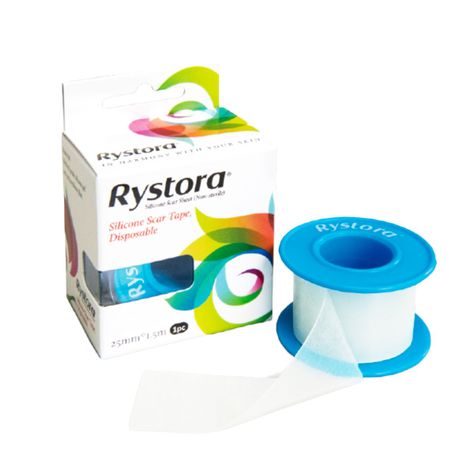 Rystora De Silicona En Rollo 2,5cm X 1,5mtrs Para Cicatrices-0