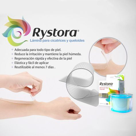 Rystora De Silicona En Rollo 2,5cm X 1,5mtrs Para Cicatrices-3