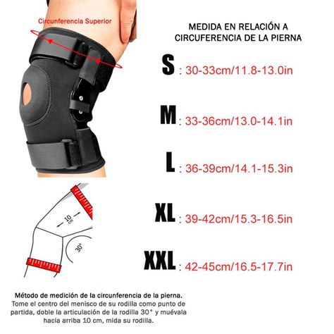 Rodillera Policéntrica Con Barras Laterales Talla S-6