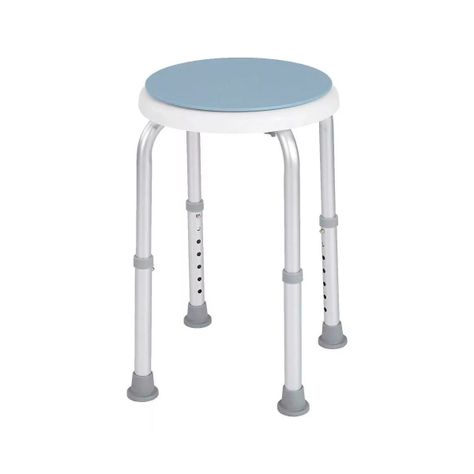 Piso Silla De Ducha Giratorio Redondo Altura Ajustable 103C-1