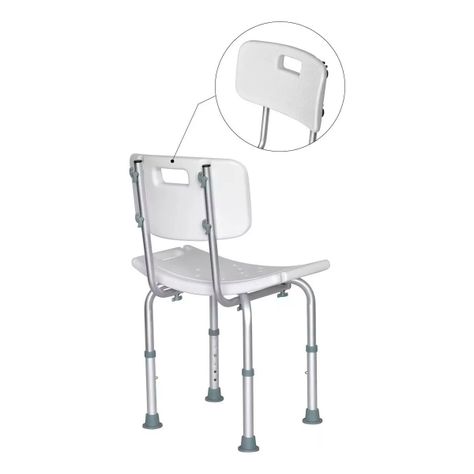 Silla Piso De Ducha Para Baño Altura Ajustable Portatil 301A-1
