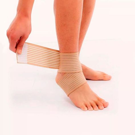 Vendaje Elasticado Soporte De Compresion Tobillo Codo Muñeca-1
