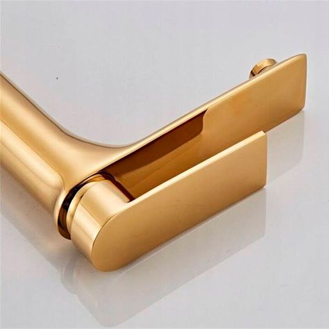 Llave Griferia Lavamanos Monomando Dorado Tap28-3