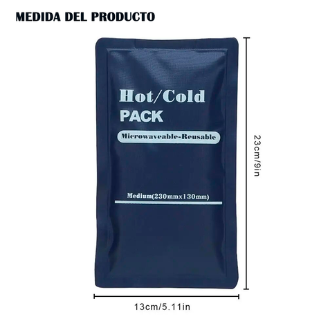 Compresa Frio - Calor Tamaño Mediano De 23x13 Cm-1