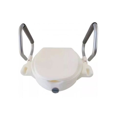 Alza Baño Con Apoyabrazos Y Tapa 714A-3