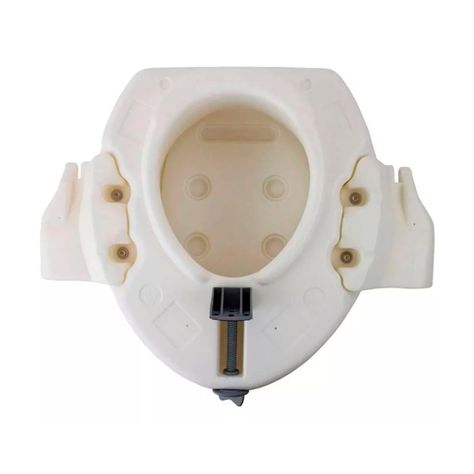 Alza Baño Con Apoyabrazos Y Tapa 714A-5