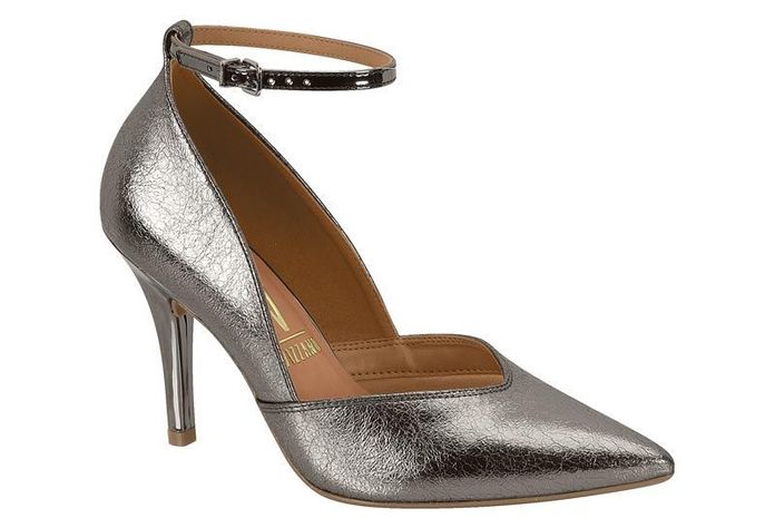 Zapato Mujer Taco Aguja Stiletto Grafito 1184-1168 Vizzano-0