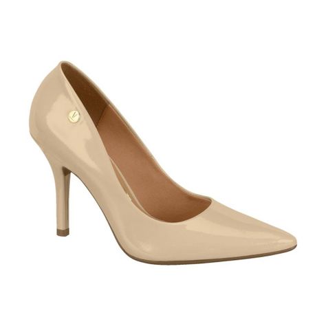 Zapato Mujer Taco Aguja Stiletto Beige 1184-1101 Vizzano-0