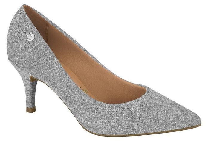 Zapato Mujer Taco Aguja Stiletto Plateado 1185-702- Vizzano-0