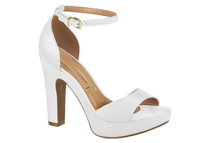Sandalia Mujer Taco Plataforma Blanco Vizzano-1