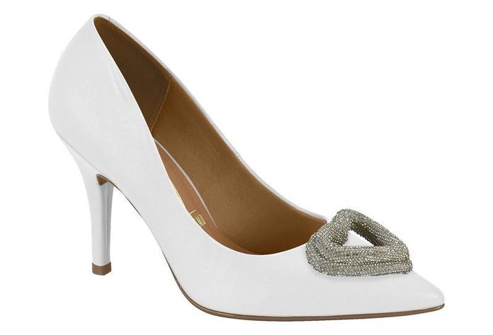 Zapato Mujer Taco Aguja Stiletto Blanco 1184-1178 Vizzano-0