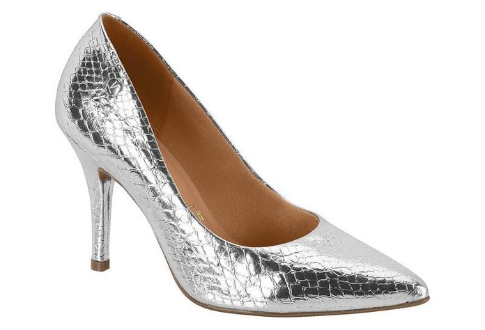 Zapato Mujer Taco Aguja Stiletto Plateado 1184-1501 Vizzano-0