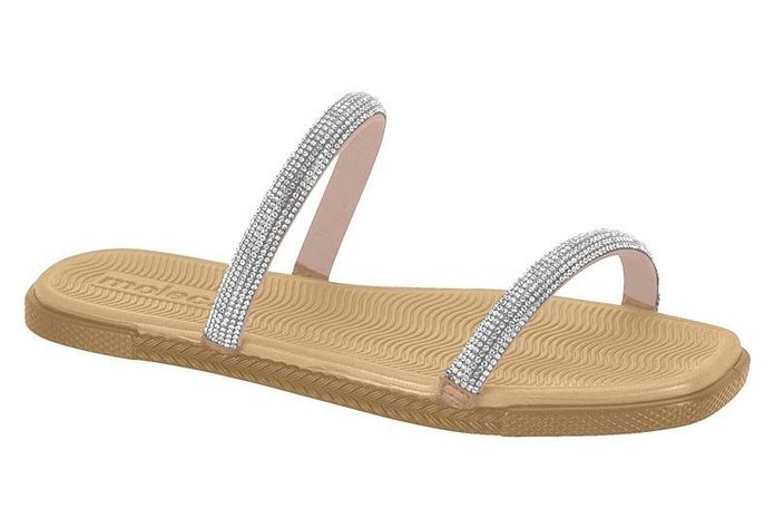 SANDALIA MUJER MOLECA BEIGE CON PLATEADO 5494-112-27376-71501-0