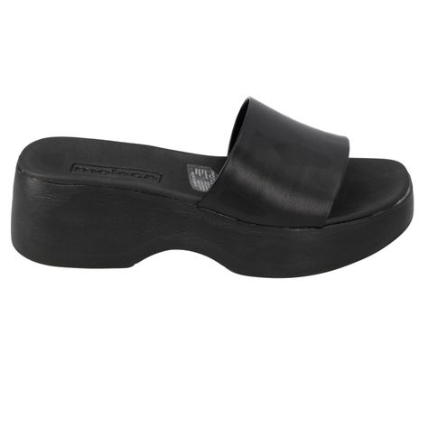 SANDALIA MUJER MOLECA NEGRA LISA 5503-100-9569-15745-0
