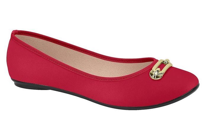 Ballerina Mujer Rojo 5726-103- Moleca-0