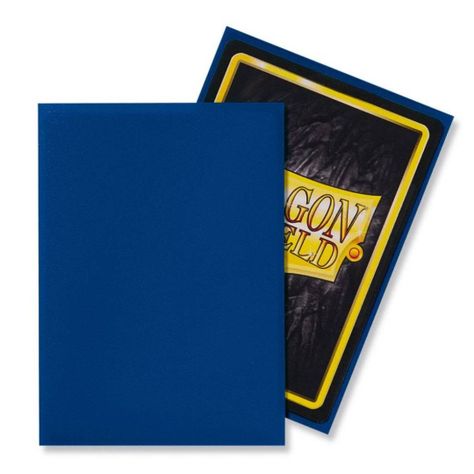 Protectores Dragon Shield 100 - Standard Matte Blue-1