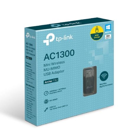 Adaptador TP-Link USB Archer T3U AC1300 Wireless-1