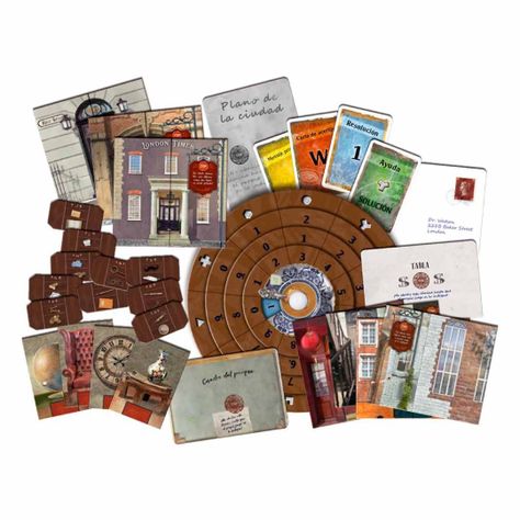 Juego de Mesa Exit: La desaparición de Sherlock Holmes-1