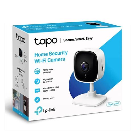 Cámara con Wi-Fi TP-Link Tapo C100 Blanco-1