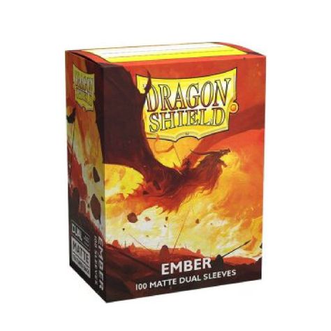 Protector Dragon Shield: Standard DUAL- Matte Ember 100-0