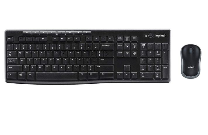 Teclado y Mouse Logitech Inalambrico MK270 Antiderrame-0