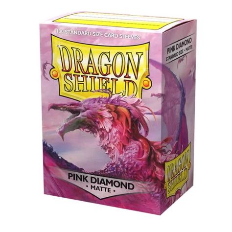 Protectores Dragon Shield 100 Standard Matte Pink Diamond-0