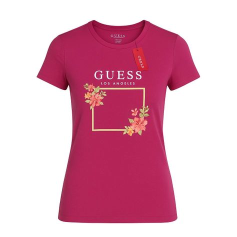 Polera Mujer Violeta Talla M Guess-0
