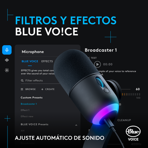 Microfono Profesional Logitech Yeti GX-2