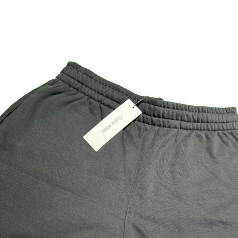 Short Calvin Klein negro con logo en blanco talla L-2