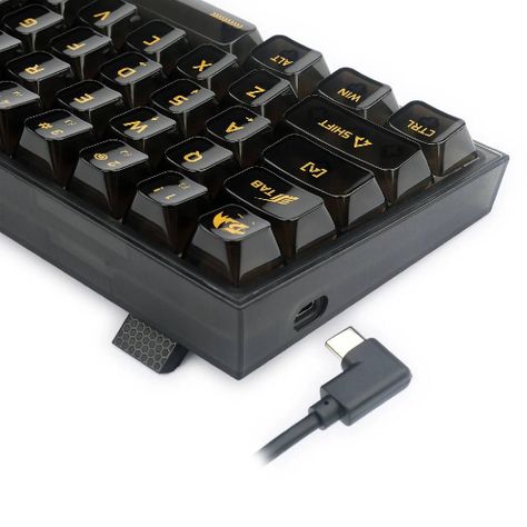 Teclado Redragon Fizz RGB K617CTB-RGB-3