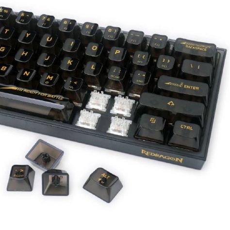 Teclado Redragon Fizz RGB K617CTB-RGB-4
