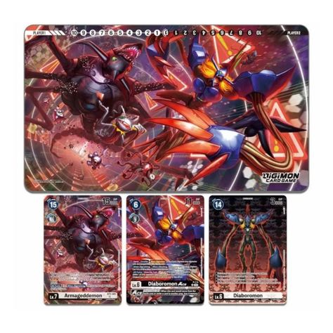 Digimon Card Game: Tamer´s Goods Set Diaboromon PB16-0