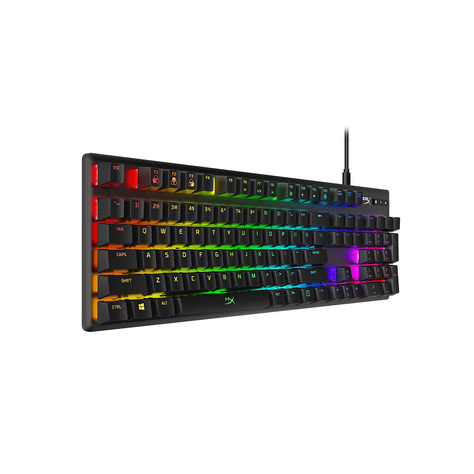 Teclado Gamer HyperX Alloy Origins RGB Español SW Red-2