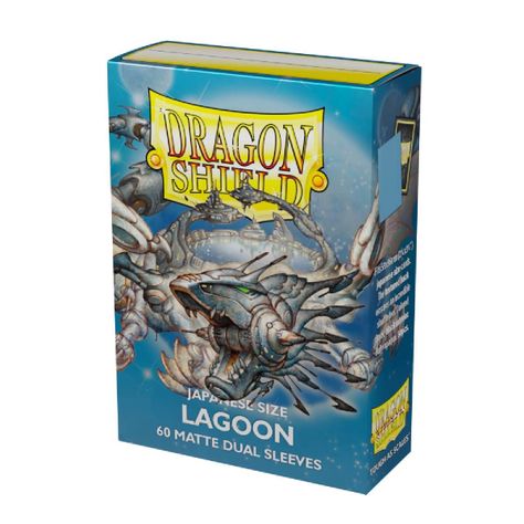 Protector Dragon Shield: Japanese DUAL- Matte Lagoon 60-0