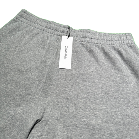 Short Calvin Klein gris con logo en blanco talla L-3