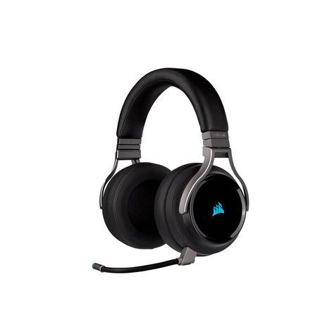 Audifonos Gamer Corsair Virtuoso Negro Carbon inalámbricos-0