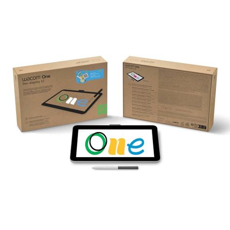 Tableta Gráfica Wacom One Pen Display 12 USB-C - DTC121W0A1-3